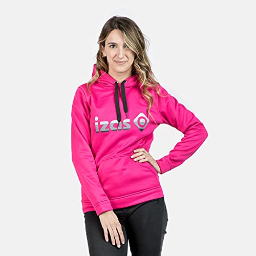 Izas Cadi Sudadera, Mujer, Fuxia/Negro, XL