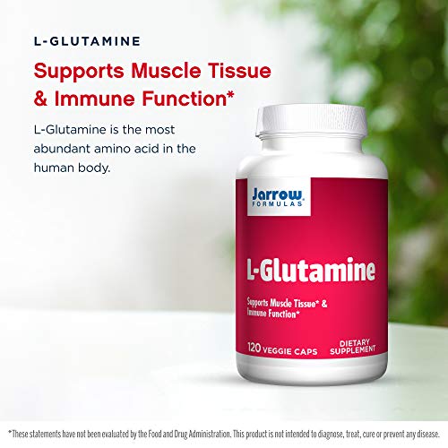 Jarrow Formulas L-Glutamine, 750mg - 120 vcaps - 120 Cápsulas