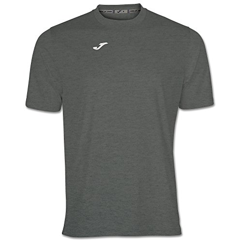 Joma Combi Camiseta Manga Corta, Hombre, Gris Melange Oscuro, L