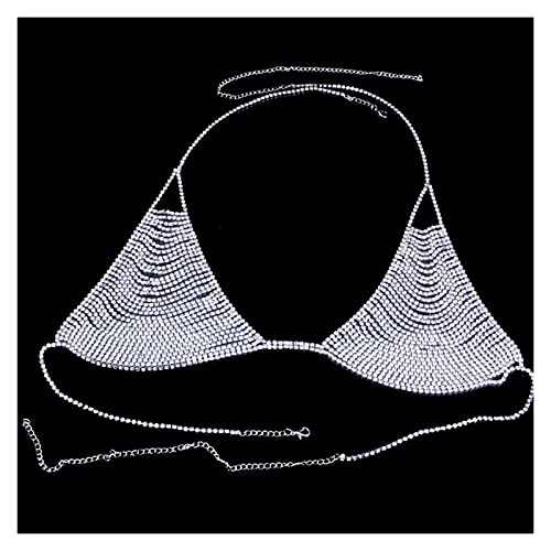 joyería corporal para mujer Sujetador de la cadena de la ropa interior de Rhinestone y las bragas para las mujeres CHURCULO DE CUCTURA CHANGE CADENA DE BIKINI DE BIKINI JOYERÍA DE LUJO sujetador de ar