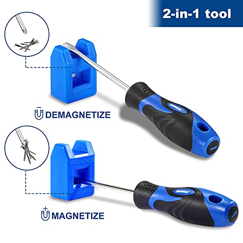 Juego Destornilladores Magnéticos Profesionales 51 en 1 con Estuche Portátil, Conjunto Puntas Destornillador de Precisión, Kit de Herramienta para Bricolaje y para su Taller