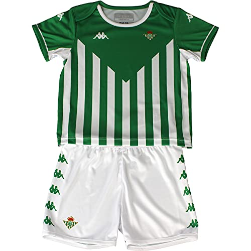 Kappa Kombat Baby Kit Home Betis, Verde/Blanco, 12 Meses