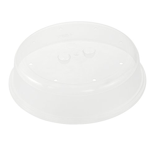 keeeper Tapa para microondas, Plástico resistente (PP) ,Ø 26,5 x 6,5 cm, Bella, Transparente neutro