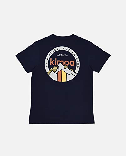 KIMOA Camiseta Made of Nature Negro, Unisex Adulto, XL