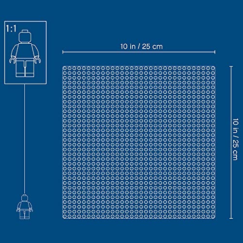 LEGO 10700 Classic Base Verde Juguete de Construcción, Juego de Construcción para Niños y Niñas 4 años