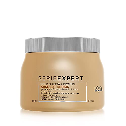 L'Oréal Professionnel | Experto en Serie | Mascarilla para el cabello Absolut Repair | Para cabello dañado, 500 ml