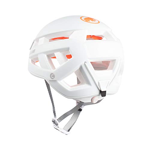 MAMMUT Casco Crag Sender, Adultos Unisex, White (Blanco), 52-57 cm