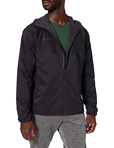 Mammut Chaqueta con Capucha Rime Light In Flex Hombre, Black, M