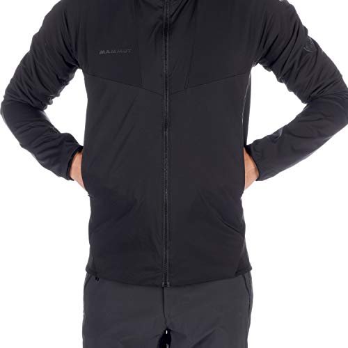 Mammut Chaqueta con Capucha Rime Light In Flex Hombre, Black, M