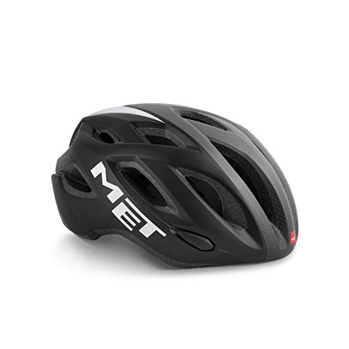 Met Casco IDOLO M(52-59) Ciclismo, Adultos Unisex, Multicolor (Negro Gris)