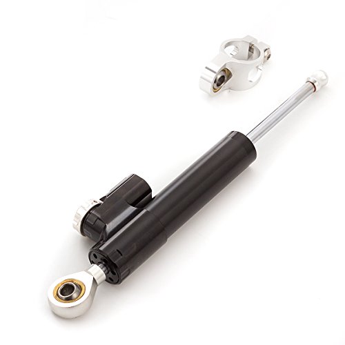 Motorcycle Adjustable Universal Steering Damper Stabilizer Control For Yamaha YZF R6 2006-2018, R1 2006-2016, MT07 FZ07 2014-2018, MT-09 FZ-09 2013-2016, R3 R25 MT25 2015-2017, XJR1300 02-15, M-SLAZ