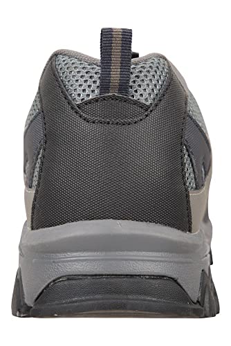 Mountain Warehouse Zapatillas Jungle para Hombre - Zapatillas de Correr Ligeras, Transpirables, Suaves, cómodas, Zapatillas Flexibles para el Gimnasio Azul Oscuro 42