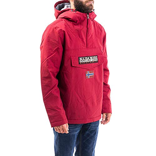 Napapijri Rainforest Winter, Chaqueta para Hombre, Rojo (Red Bourgogne R69), X-Small