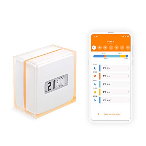 Netatmo NTH-ES-EC Termostato Wifi Inteligente para caldera individual