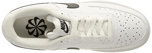 Nike Court Vision Lo Nn, Zapatillas Hombre, White/Black-White, 47.5 EU