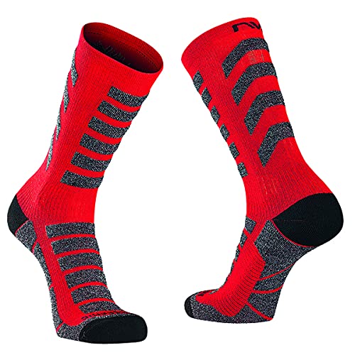 Northwave Husky Ceramic High Sock Red/Black XS