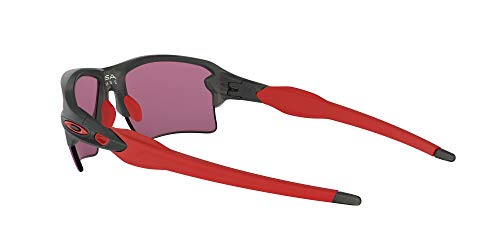Oakley Flak 2.0 XL Gafas de Sol, no polarizado, Unisex, Multicolor (MatteGreySmoke w/Prizm Road), 0