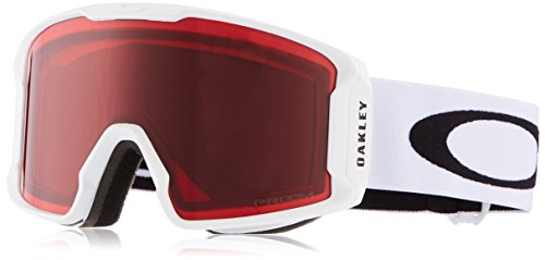 Oakley Lineminer Gafas Deportivas, Matte White, EL. Adjustable para Hombre