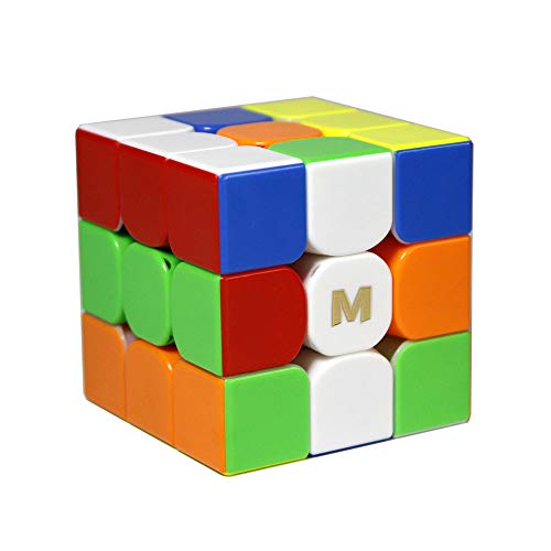 OJIN Yongjun YJ MGC3 Elite M 3x3 Cube YJ MGC3 3 Capas 3x3x3 Cube Smooth Puzzle Yongjun MGC M con un trípode de Cubo y una Bolsa de Cubo (Sin Etiqueta)