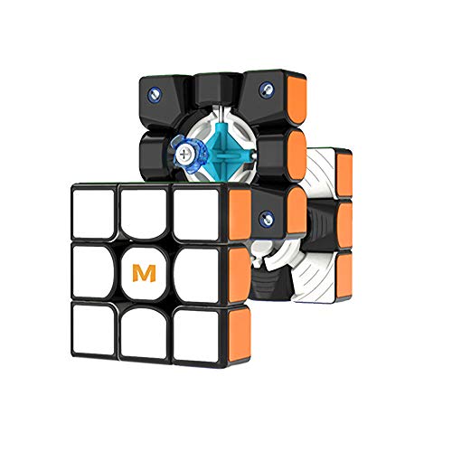 OJIN Yongjun YJ MGC3 Elite M 3x3 Cube YJ MGC3 3 Capas 3x3x3 Cube Smooth Puzzle Yongjun MGC M con un trípode de Cubo y una Bolsa de Cubo (Sin Etiqueta)