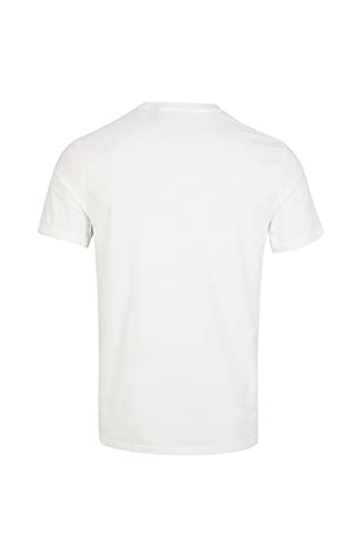 O'NEILL Flag Wave SS T-Shirt Camiseta, Hombre, 1030 Powder White, Regular