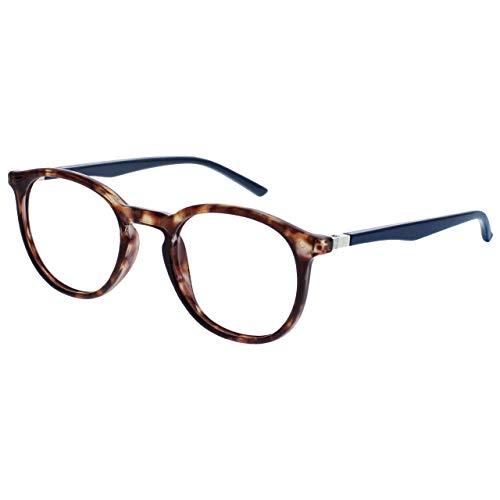 Opulize Met Pack 3 Bloqueo Luz Azul Gafas Computadora Juego De Azar Negro Marrón Claro Hombres Mujeres BBB60-12C +0,00