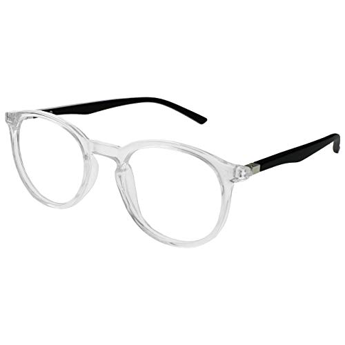 Opulize Met Pack 3 Bloqueo Luz Azul Gafas Computadora Juego De Azar Negro Marrón Claro Hombres Mujeres BBB60-12C +0,00