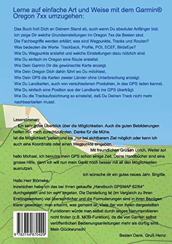 Oregon 7xx Handbuch: Das Handbuch zu den Garmin GPS-Empfängern der Serien Orgeon 700 und 750