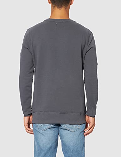 Pepe Jeans Aaron Crew Suter, Gris, L para Hombre