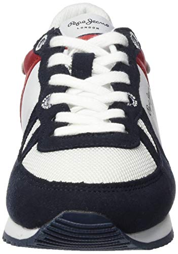 Pepe Jeans Sydney Basic SS19, Zapatillas Niños, Rojo (255RED 255), 35 EU