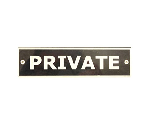 Placa para puerta privada, diseño contemporáneo, ideal para oficina, hostelería, escuela, empresa, negocios, venta al por menor, oficina