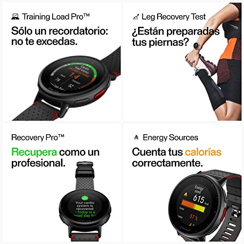 Polar Vantage V2 Shift Edition - Premium Multisport GPS Smartwatch - Registro de Frecuencia Cardíaca en la Muñeca para Running, Natación, Ciclismo - Controles de Música, Predicción Meteorológica