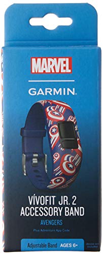 Pulsera intecambiable para niños Garmin, Color Marvel Avengers, Marvel, Los Vengadores