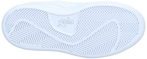 PUMA Smash v2 L V Inf, Zapatillas Unisex niños, White White, 21 EU