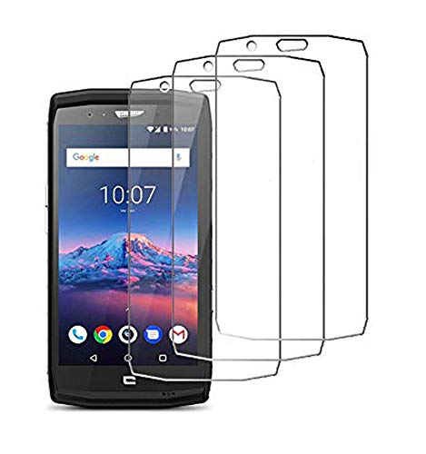 PZEMIN 3 Piezas Protector Pantalla para Crosscall Trekker X4 Cristal Templado Transparente Ultra HD Protector Vidrio Protectora Película de Display Membrana for Crosscall Trekker X4