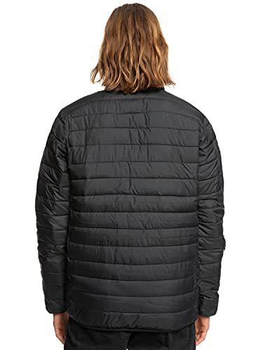 Quiksilver - Chaqueta Acolchada - Hombre - L - Negro