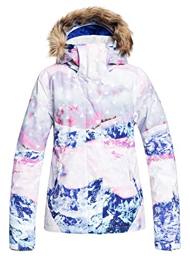 Roxy Jet Ski Se-Chaqueta para Nieve para Mujer, Bright White pyrennes, XS