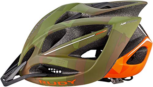 Rudy Project Airstorm MTB - Casco de Bicicleta - Negro/Oliva Contorno de la Cabeza S-M | 54-58cm 2019