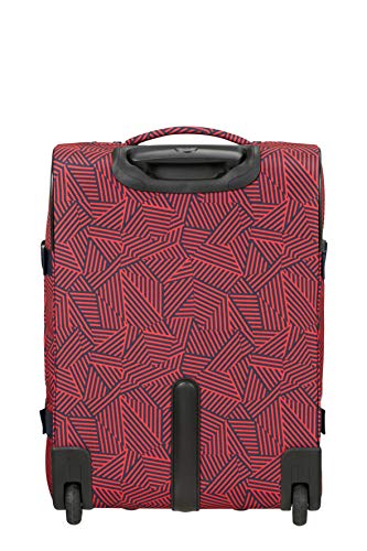 Samsonite Rewind Bolsa de Viaje con Ruedas S, 55 cm, 45 L, Rojo (Capri Red Stripes)