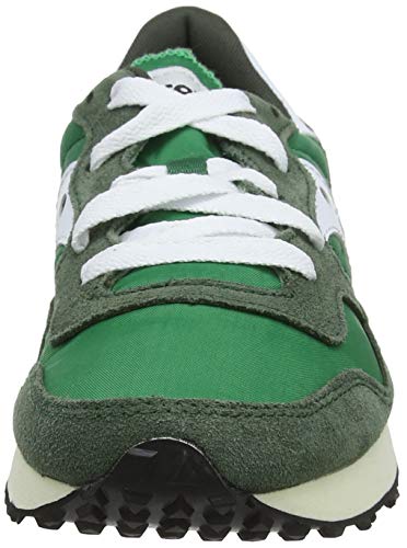 Saucony DXN Trainer Vintage, Zapatillas Hombre, Verde (Grn/Wht 3), 46 EU