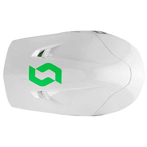 Scott 550 Hatch MX Enduro Moto Casco Blanco/Negro/Verde 2018