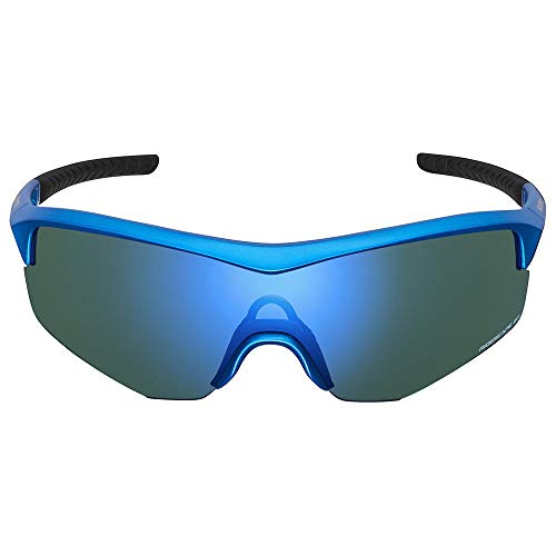 SHIMANO Gafas Y21, Adultos Unisex, Candy w/Ridescape Gravel Blue (Multicolor), Talla Única