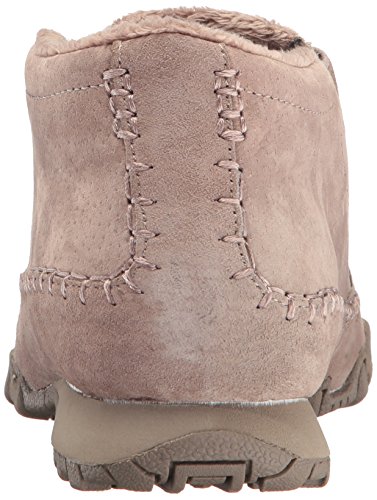 Skechers Bikers-Spirit Animal, Botas Chelsea Mujer, Gris (DKTP Dark Taupe Suede), 37 EU