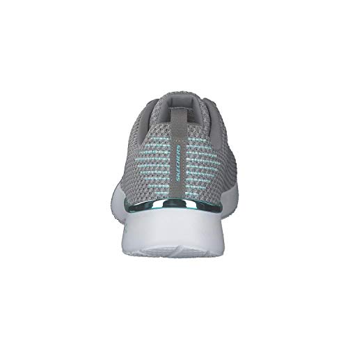 Skechers Skech-Air Dynamite Zapatillas de entrenamiento para mujer, Mujer, 10579_47422, gris y menta, 36 EU