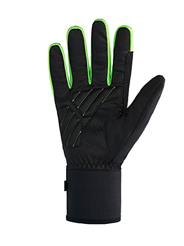 Spiuk Anatomic Membrana Guante Largo, Adultos Unisex, Negro/Verde, L