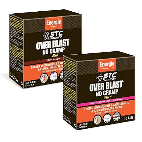 STC Nutrition Over Blast No Cramp 10 Gels – Cola