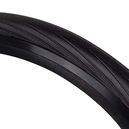 Tannus Tire Cubierta Sólida Airless 700x28c (28-622) Portal | Neumático Macizo Sin Aire 100% Antipinchazos, Bici Carretera, Color City (Gris), Dureza Regular