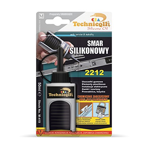 Technicqll - Grasa de silicona 50ml Lubricación Protección Renovación Superficies Caucho Cuero Plástico Metal