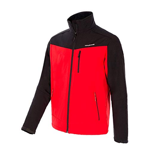 Trangoworld Bern Chaqueta, Hombre, Rojo/Negro, S