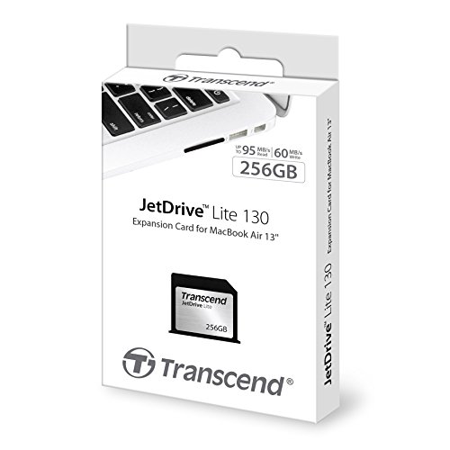 Transcend JetDrive Lite 130 - 256 GB Tarjeta de memoria para MacBook Air 13"